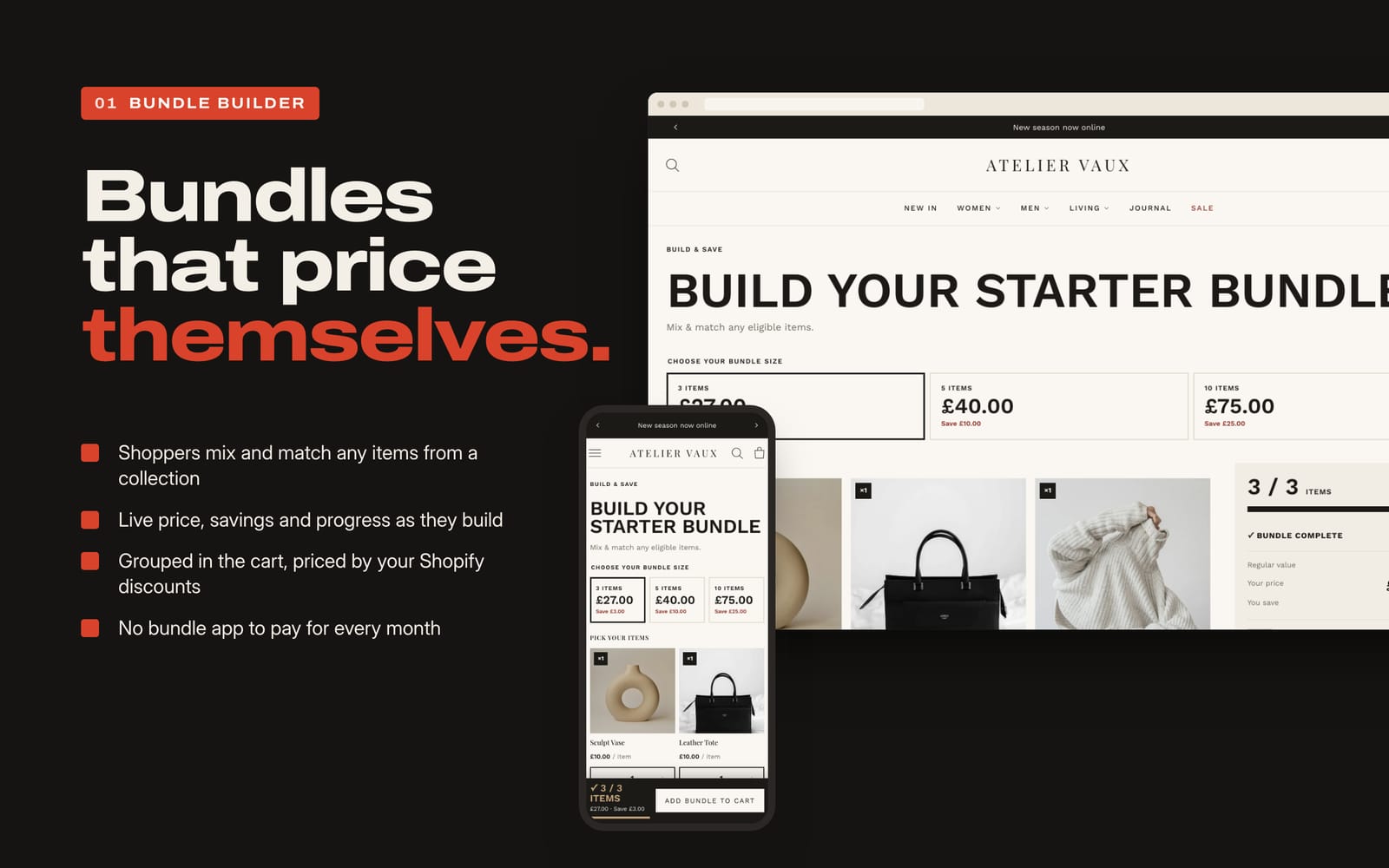 The bundle builder